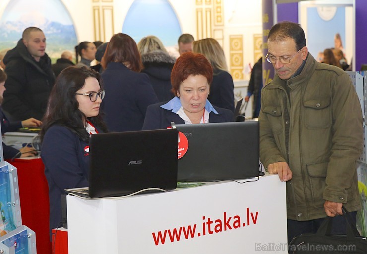 Tūrisma profesionāļi trīs dienas pulcējas izstādē «Balttour 2019».  Vairāk foto: Tn.lv/foto/ 244988