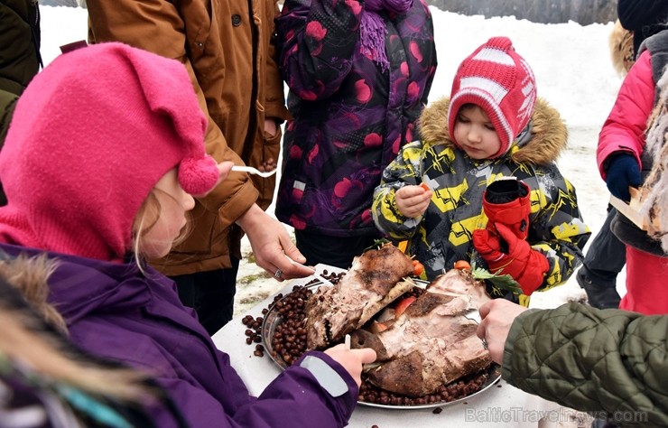 Kopā ar folkloristiem un latvisko tradīciju zinātājiem Alūksnē svinēja Meteņdienu, ejot rotaļās, lieloties, ēdot cūkas šņukuru, vizinoties no kalna un Kopā ar folkloristiem un latvisko tradīciju zinātājiem Alūksnē svinēja Meteņdienu, ejot rotaļās, lieloties, ēdot cūkas šņukuru, vizinoties no kalna un 245971