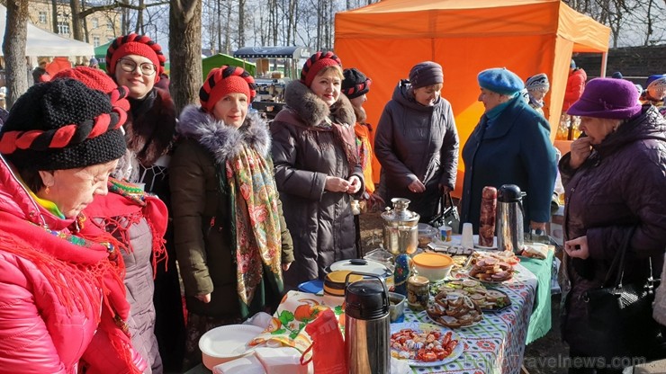 Rēzeknē svinēja tradicionālos slāvu tautību svētkus 