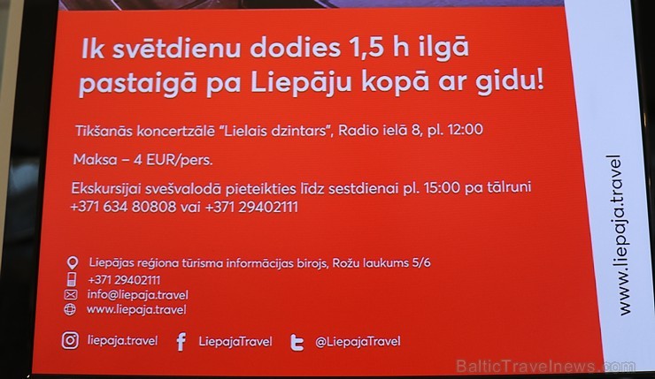 Travelnews.lv kopā ar «Turkish Airlines» un «Baltic DMC Group» iepazīst «Lielais Dzintars» un Liepājas TIB Travelnews.lv kopā ar «Turkish Airlines» un «Baltic DMC Group» iepazīst «Lielais Dzintars» un Liepājas TIB 252108