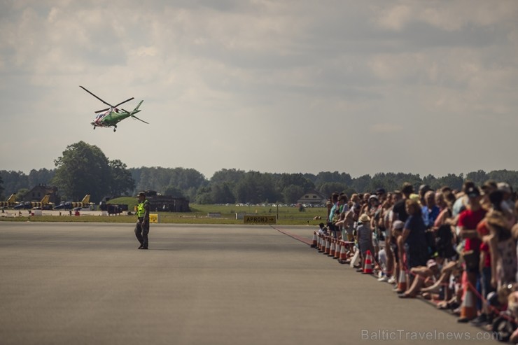 Aviācijas bāzē Lielvārdē 8.06.2019. norisinājās aviācijas paraugdemonstrējumi, kas veltīti Gaisa spēku simtgadei 256534