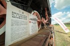 Ar rekonstruētā vēsturiskā Igaunijas bruņuvilciena 