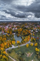 Cēsu pilsēta un Kaķukrogs krāšņi mirdz rudens nokrāsās 6