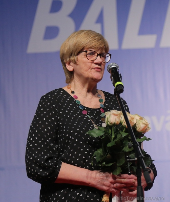 «Gada Cilvēks Tūrismā 2019» «PAR IEVĒROJAMU IEGULDĪJUMU TŪRISMA ATTĪSTĪBĀ» - Elga Griķīte, «TAS Baltics». Foto: Rojs Maizītis «Gada Cilvēks Tūrismā 2019» «PAR IEVĒROJAMU IEGULDĪJUMU TŪRISMA ATTĪSTĪBĀ» - Elga Griķīte, «TAS Baltics». Foto: Rojs Maizītis 276391