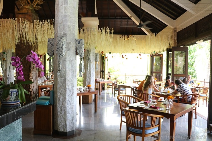 Travelnews.lv izbauda Bali džungļu viesnīcas «Ayung Resort Ubud» brokastis. «Turkish Airlines» un «365 Brīvdienas» 279765