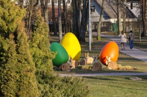 Gulbene Lieldienu laikā ir saulaini izrotāta 6