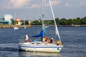 Ventspilī uz «Gulf of Riga Regatta 2020» buru parādi ierodas vairāk nekā 50 jahtas 47