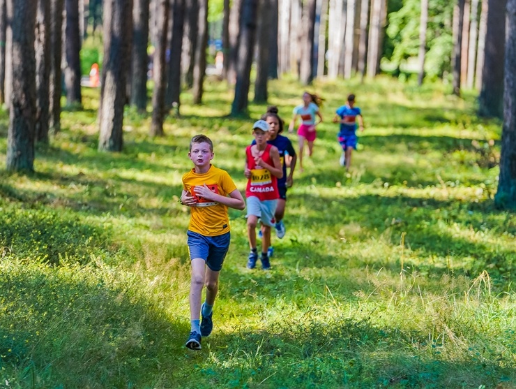 Mežaparkā norisinās populārās taku un šķēršļu skriešanas sacensības «Lāčplēšu kross» 288924