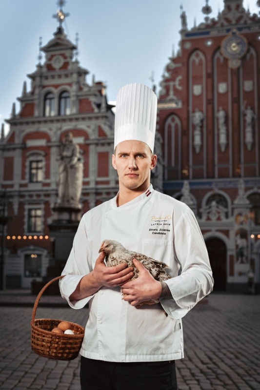 Latvijas pavāra Dināra Zvidriņa dalība Tallinas pavāru konkursā «Bocuse dor Europe 2020». Foto: bocusedor.com Latvijas pavāra Dināra Zvidriņa dalība Tallinas pavāru konkursā «Bocuse dor Europe 2020». Foto: bocusedor.com 292868