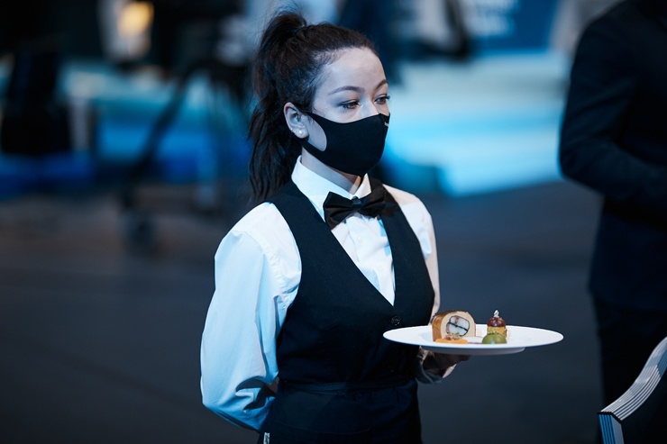 Latvijas pavāra Dināra Zvidriņa dalība Tallinas pavāru konkursā «Bocuse dor Europe 2020». Foto: bocusedor.com 292911