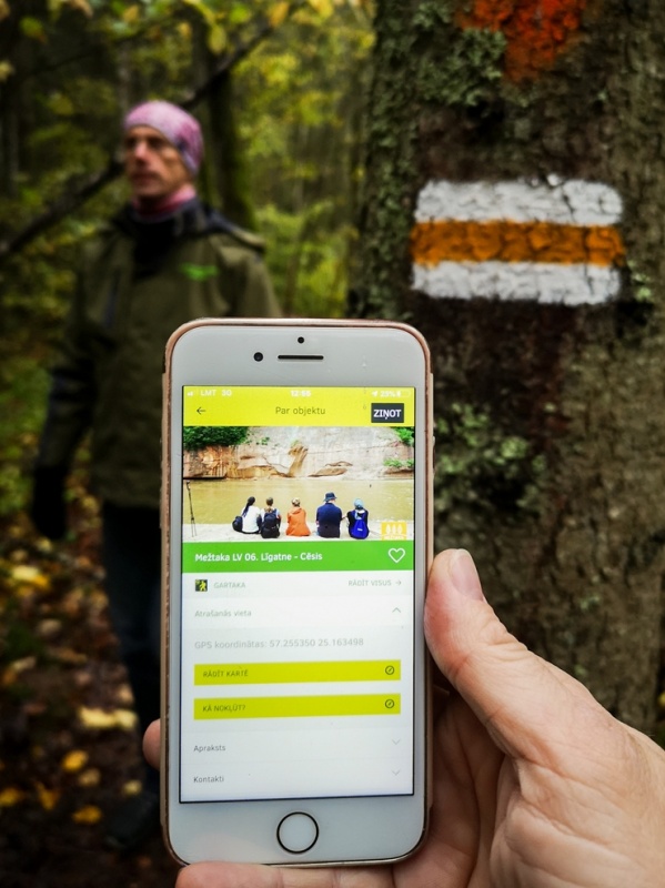 No baltictrails.eu/forest var atsevišķi izdrukāt katru Mežtakas posmu un lejupielādēt GPX failus 292991