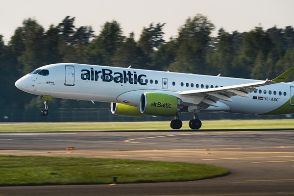 «airBaltic» 2025. gadu uzsākusi ar rekordlielu pārvadāto pasažieru skaitu janvārī