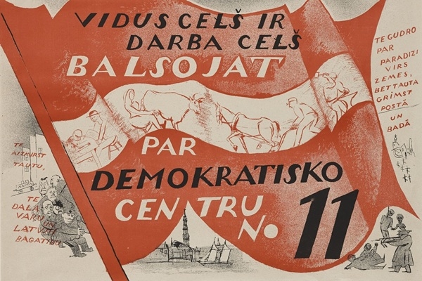 Modernisma un Art Deco plakāti Latvijā 20. gadsimta 20.–30. gados – jauna izstāde Rīgā