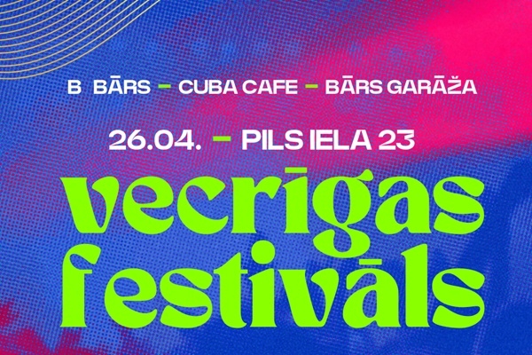 «Vecrīgas festivāls» notiks aprīļa beigās