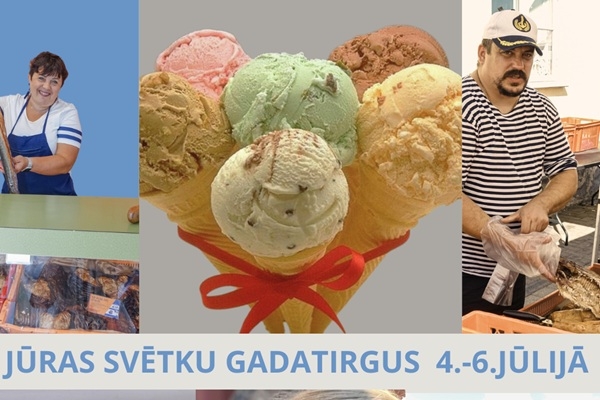 Jūras svētku gadatirgus Ventspils tirgū