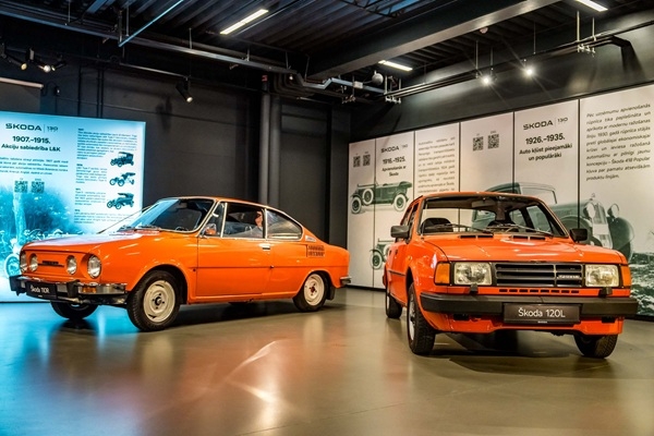 «Škoda 130 gadi» izstāde Rīgas Motormuzejā