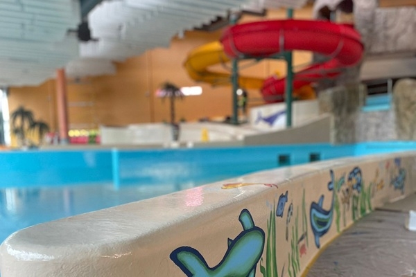 Ventspils: Darbu atsāk Ūdens piedzīvojumu parka ūdens atrakciju un SPA zona