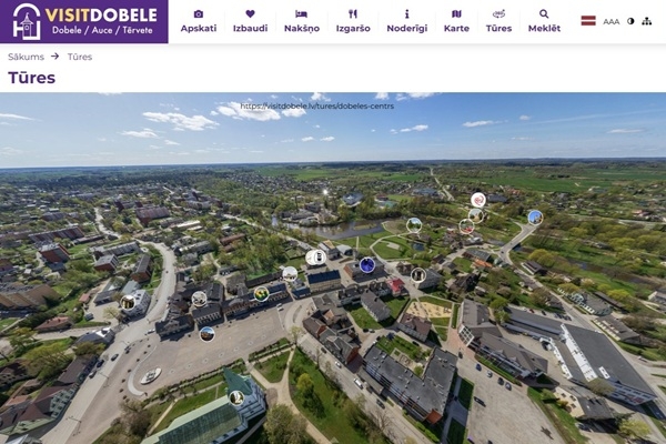 Atklāj Dobeles novadu no jebkuras vietas pasaulē! Jaunums Dobeles novada tūrisma piedāvājumā – Virtuālā 360° tūre