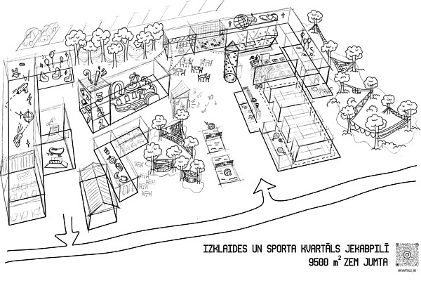 Video: jaunums Jēkabpilī - «Kvartāls 86» ir mūsdienīgs sporta, izklaides un kultūras centrs