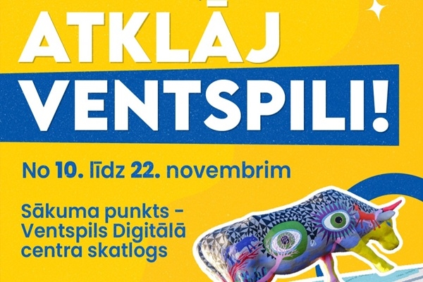 Interaktīvā veidā aicina iepazīt dažādus Ventspils kultūrvēstures objektus