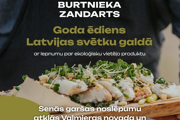 Burtnieka zandarts – goda ēdiens Latvijas svētku galdā 