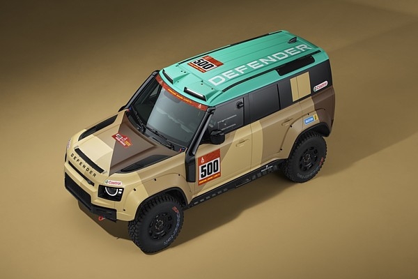 Defender Dakar D7X-R Iegūst jaunu vizuālo tēlu un ir gatavs debijai Dakaras rallijā