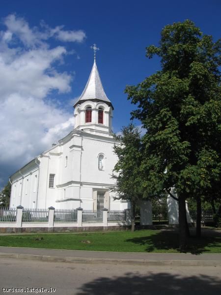 Ilukstes-Romas-katolu-baznica Ilūkstes Romas katoļu baznīca