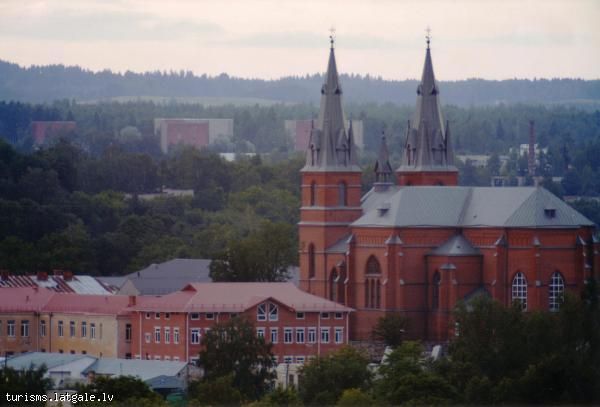 Rezeknes-Vissvetakas-Jezus-Sirds-Romas-katolu-katedrale Rēzeknes Vissvētākās Jēzus Sirds Romas katoļu katedrāle