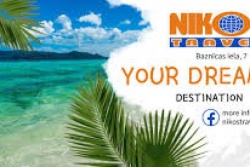 Atpūtas un ceļojumu piedāvājumi 21.01.2025 - 28.01.2025 Te ir darbs... Nikos Travel