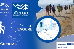 Jūrtakas pārgājiens: Apšuciems - Engure Tukuma TIC