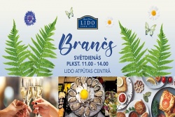 Jūnija svētdienu branči 11:00 - 14:00 LIDO Atpūtas centrs