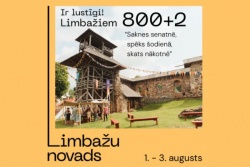 Atpūtas un ceļojumu piedāvājumi 01.08.2025 - 03.08.2025 Limbažiem 800 + 2! Limbažu TIC