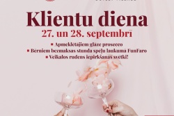 Atpūtas un ceļojumu piedāvājumi 21.09.2025 - 27.09.2025 Klientu dienas outlet ciematā ViaJurmala