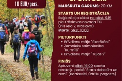 Atpūtas un ceļojumu piedāvājumi 25.09.2025 - 01.10.2025 Rudens pārgājiens Krāslavas novadā Krāslavas TIC