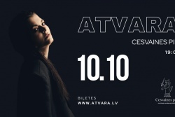 Atpūtas un ceļojumu piedāvājumi 05.10.2025 - 10.10.2025 ATVARAS koncerts Cesvaines pilī Madonas TIC