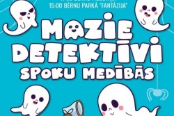 Atpūtas un ceļojumu piedāvājumi 26.10.2025 - 29.10.2025 Mazie detektīvi spoku medībās Ventspils TIC Atpūtas un ceļojumu piedāvājumi 26.10.2025 - 29.10.2025 Mazie detektīvi spoku medībās Ventspils TIC