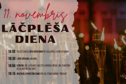Atpūtas un ceļojumu piedāvājumi 05.11.2025 - 11.11.2025 Lāčplēša diena – Lāpu gājiens Salaspilī Salaspils novada TIC