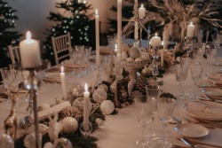 Ziemassvētku vakariņas Rundāles pilī