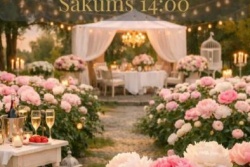 Dārza svētki "Ķesterciema peonijās" Tukuma TIC