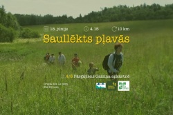 Saullēkts pļavās — pārgājiens 