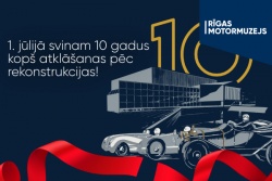 Svinam 10 gadus kopš rekonstrukcijas!