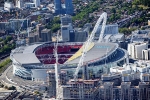 Vemblija stadions Londonā: Tur drīz pulcēsies latvieši